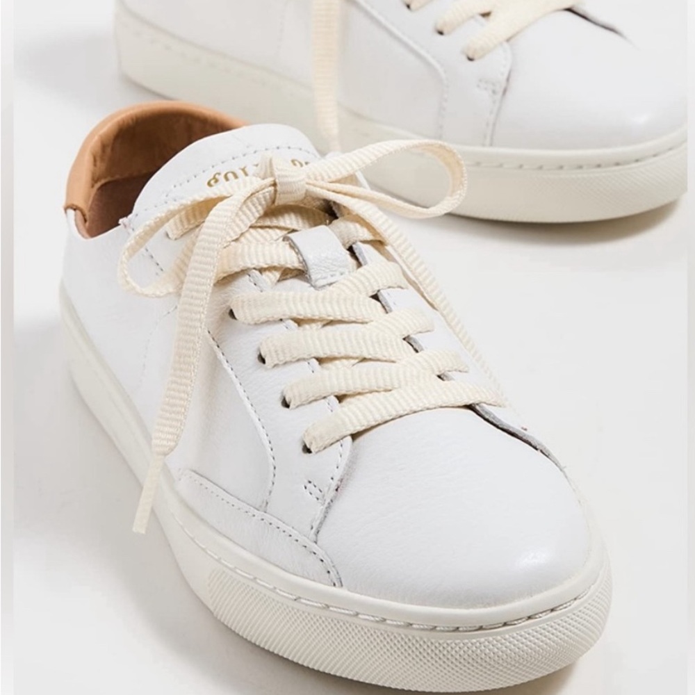 Soludos White Ibiza Lace Up Shoes